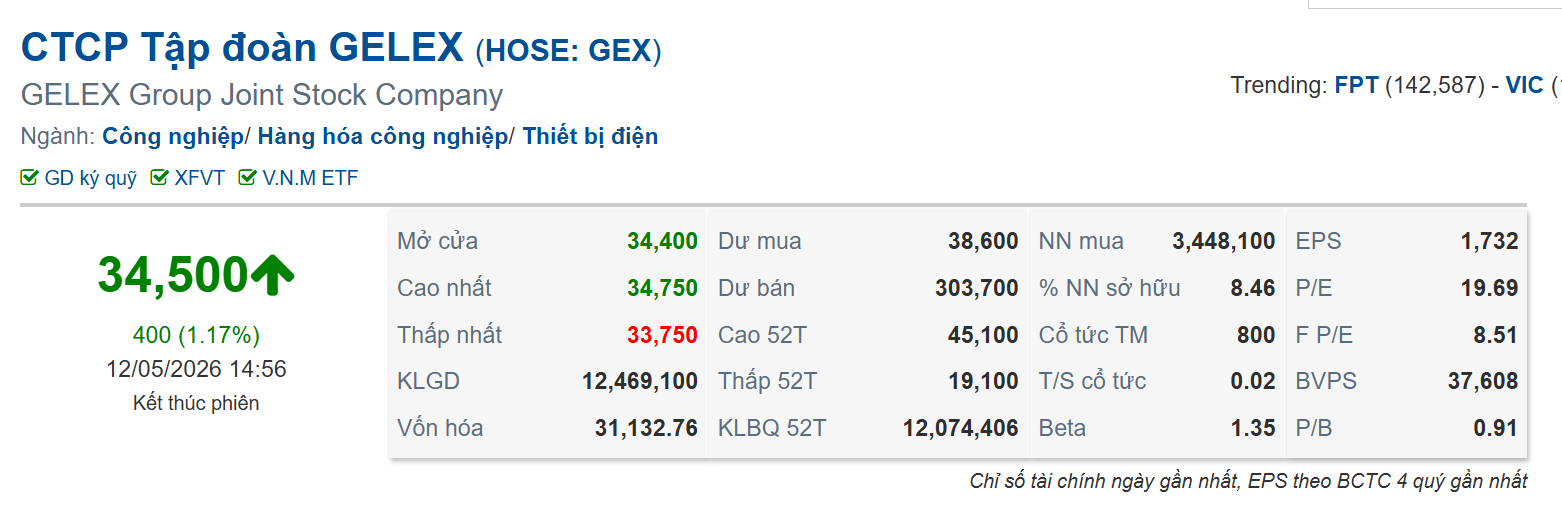 GEX và GEE