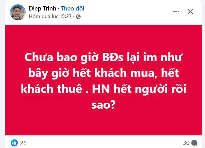 Thực trạng nhà đất trung tâm Hà Nội