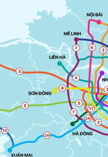 HÀ NỘI KHỞI CÔNG 5 TUYẾN METRO VỐN 1,3 TRIỆU TỶ: BẢN ĐỒ DÒNG TIỀN BĐS 10 NĂM TỚI SẼ THAY ĐỔI RA SAO?