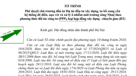 Hà Nội dự kiến trả cho Geleximco của đại gia Vũ Văn Tiền quỹ đất rộng hơn 350 ha xây loạt khu đô thị khi cải tạo lại sông Nhuệ
