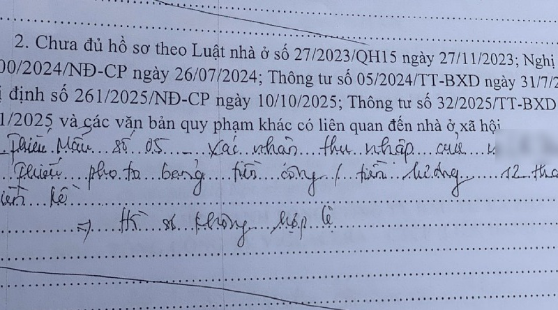 Vụ nộp hồ sơ mua NOXH bị đòi bảng lương cả công ty gây bão mạng: Chủ đầu tư chính thức thừa nhận sai sót