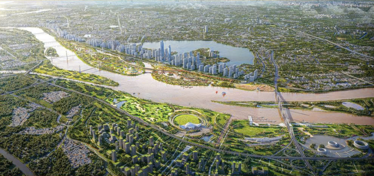 T&T Group và Hòa Phát bất ngờ xuất hiện trong nhóm nhà đầu tư xây “siêu dự án” trục Đại lộ sông Hồng 855.000 tỷ đồng