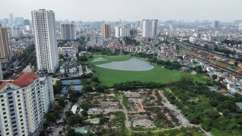 Xuân Nam Việt và Dịch vụ tổng hơp 27/7 sắp xây bãi đỗ xe kèm trung tâm thương mại trên khu “đất vàng” hơn 8ha ở Giáp Bát sau khi Aeon rút lui