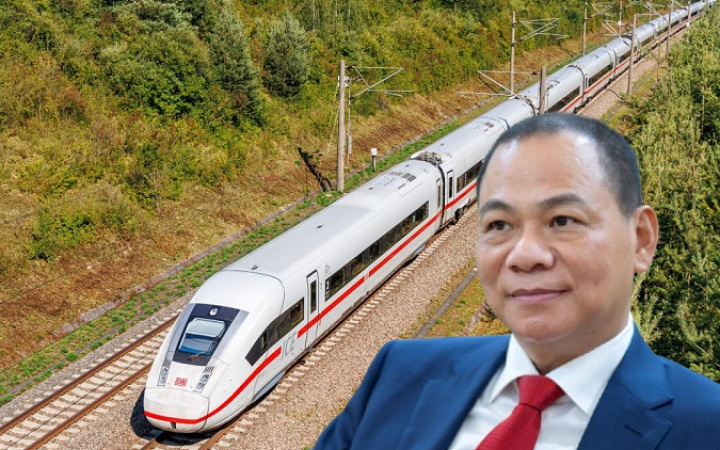 Vừa rút khỏi đường sắt Bắc – Nam, VinSpeed của tỷ phú Phạm Nhật Vượng khảo sát dự án 5,5 tỷ USD kết nối hai khu đô thị siêu khủng