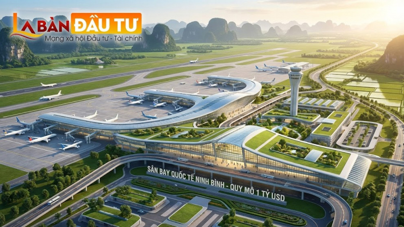 Đề xuất đưa vào quy hoạch sân bay quốc tế gần 1 tỷ USD tại Ninh Bình