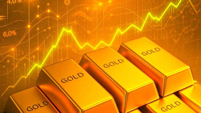 Giá vàng 10/1: Tiếp tục tăng mạnh, áp sát vùng đỉnh lịch sử