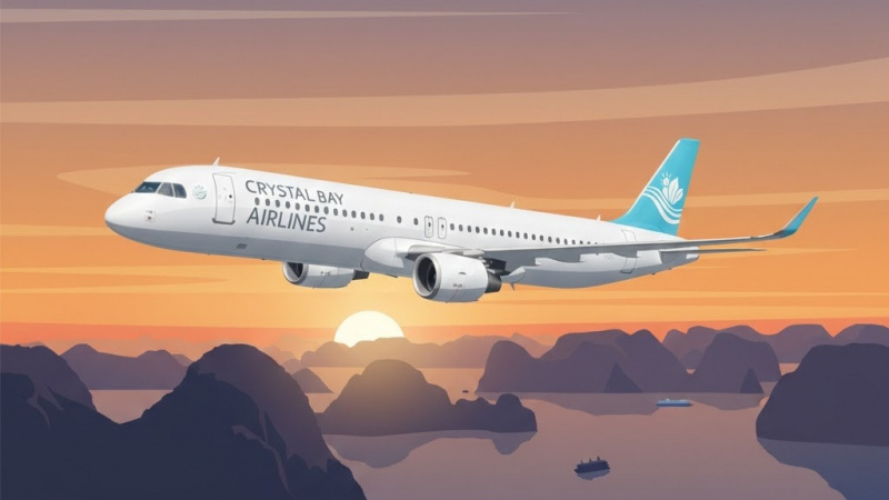 Đại gia Nguyễn Đức Chi góp 15 tỷ lập hãng bay mang tên Crystal Bay Airlines
