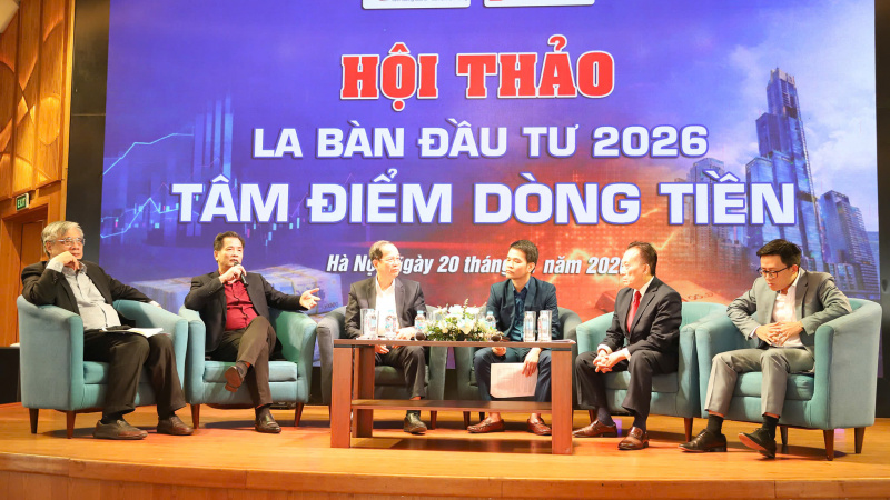 {LIVE} Hội thảo “La bàn đầu tư 2026: Tâm điểm dòng tiền”