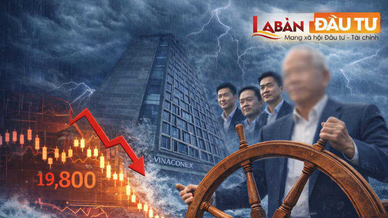 Biến động nhân sự dồn dập, cổ phiếu lao dốc: Ai đang chèo lái "con thuyền" Vinaconex?