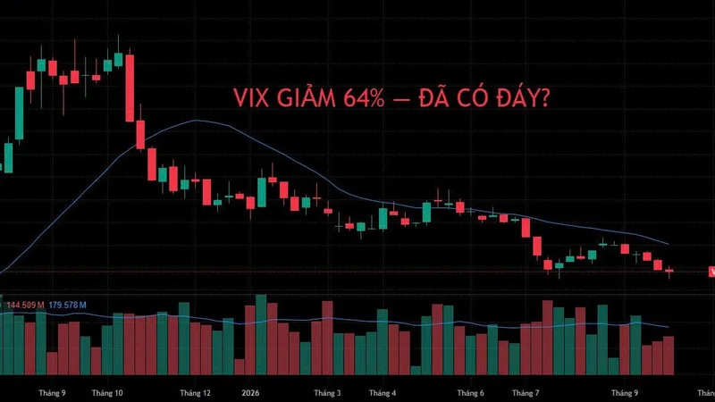 Giảm gần 70% sau một năm — liệu cổ phiếu VIX đã tìm được đáy?