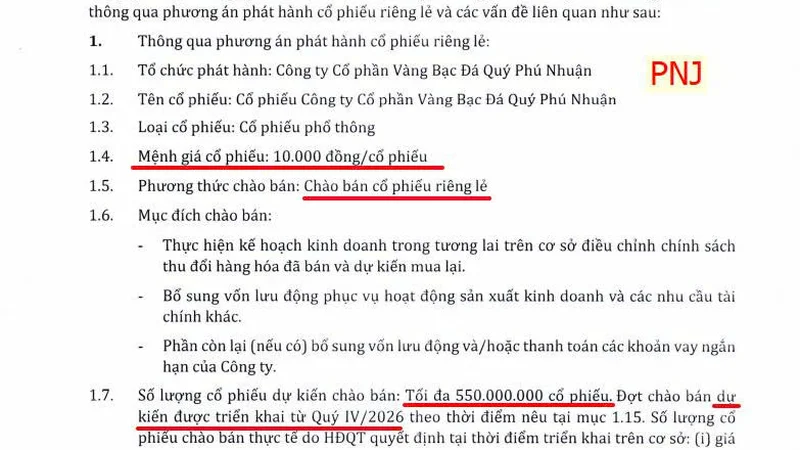 PNJ sẽ ra sao sau màn “tái cấu trúc vốn” ???