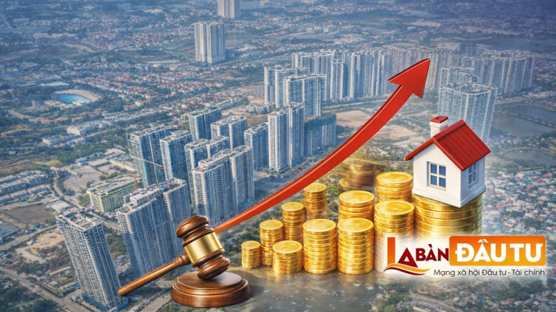 Hà Nội nâng hệ số giá đất khi thu hồi xây khu đô thị, bán đấu giá: Áp lực dồn về giá nhà?