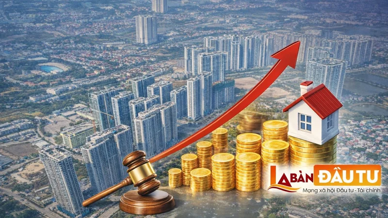 Hà Nội nâng hệ số giá đất khi thu hồi xây khu đô thị, bán đấu giá: Áp lực dồn về giá nhà?