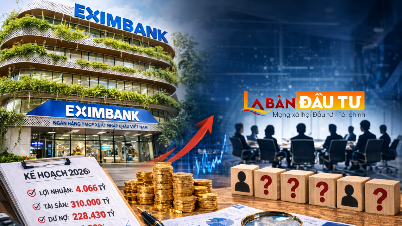 Eximbank đặt mục tiêu lãi hơn 4.000 tỷ đồng, tăng sốc tới 169% trước thềm bầu bổ sung và thay 6/7 ghế HĐQT