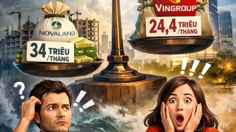 Đang chật vật vượt khó, Novaland vẫn trả lương cao hơn Vingroup: Nghe vô lý không?