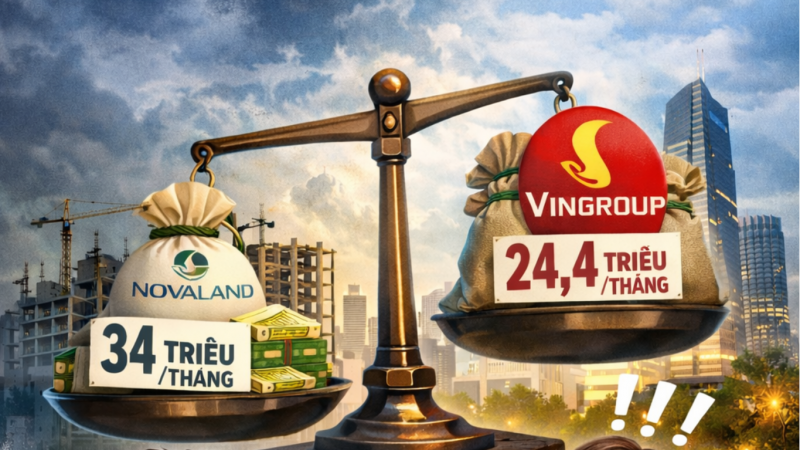 Đang chật vật vượt khó, Novaland vẫn trả lương cao hơn Vingroup: Nghe vô lý không?