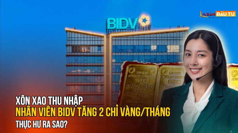 Xôn Xao Thu Nhập Nhân Viên BIDV Tăng 2 Chỉ Vàng/Tháng: Thực Hư Ra Sao?