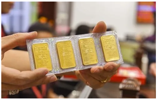 Giá vàng chiều 8/4: SJC giảm thêm 1 triệu đồng mỗi lượng ở chiều mua vào