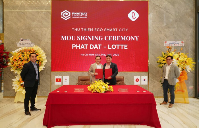 Phát Đạt chính thức bắt tay Lotte, “ván cược Thủ Thiêm” bắt đầu nóng thật rồi?