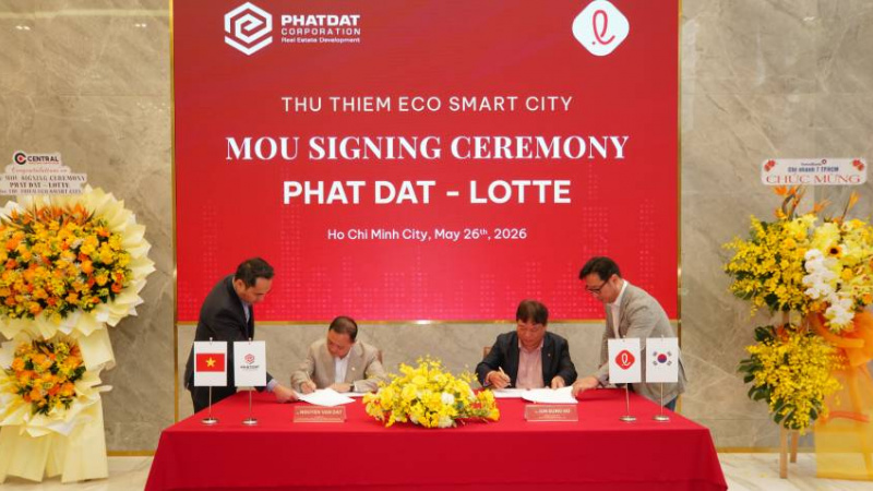 Phát Đạt chơi lớn: Cọc ngay 900 tỷ đồng sau cú “bắt tay” với Lotte
