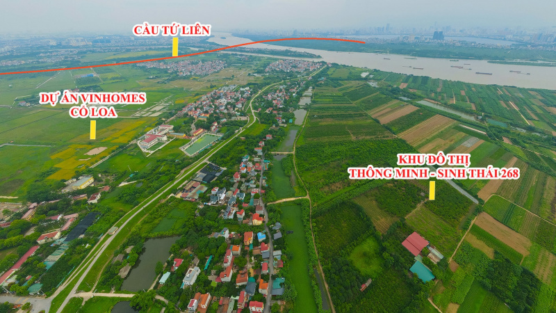 “Siêu dự án” 35.000 tỷ đối diện Vinhomes Cổ Loa của nhóm Vingroup đón chuyển động mới