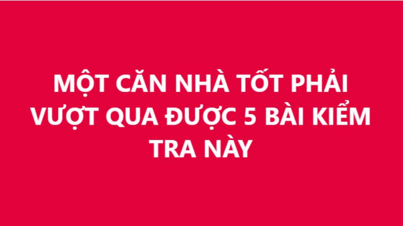 5 SỰ THẬT KHI MUA NHÀ MÀ NGƯỜI MUA THÔNG MINH LUÔN BIẾT