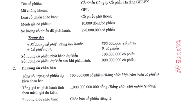 Tính phát hành 100 triệu cổ phiếu để tăng vốn: Gelex Infra đang chuẩn bị cho "ván cược" nào?