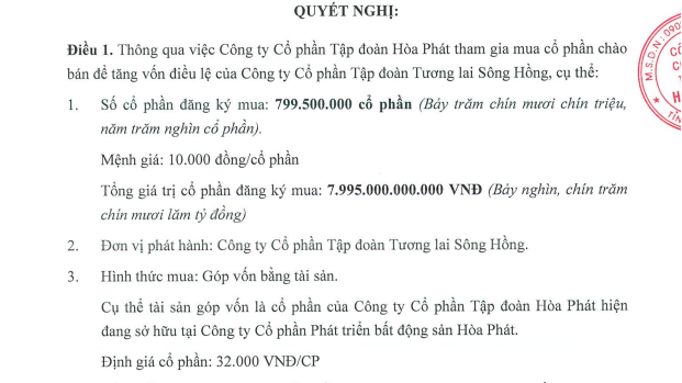 Doanh nghiệp trong liên danh xây Trục đại lộ sông Hồng đem gần 8.000 tỷ đi góp vốn vào công ty địa ốc mới lập: Động thái gì đây?