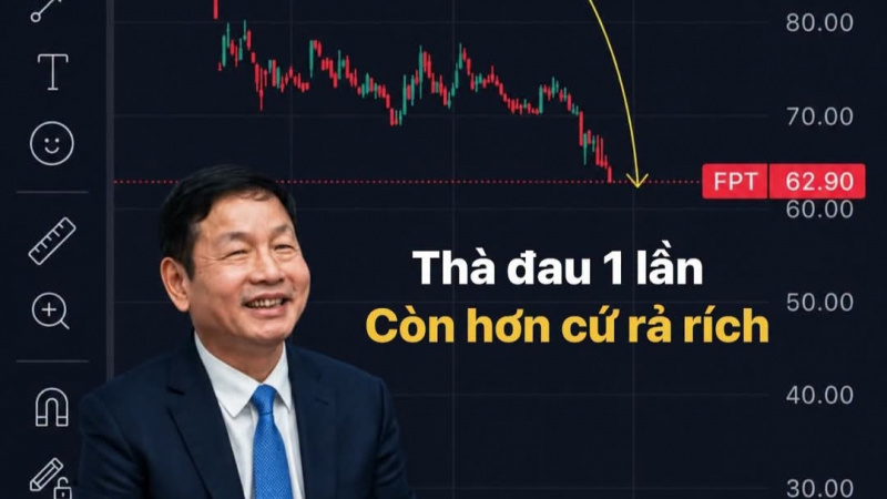 Cổ phiếu FPT rớt sâu về vùng đáy 33 tháng: Đà rơi liệu đã dừng?