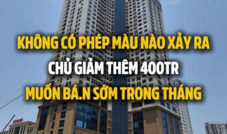 Buồn như thị trường chung cư Hà Nội: Giảm sâu cả tỷ đồng/căn, khách xem tấp nập vẫn khó bán