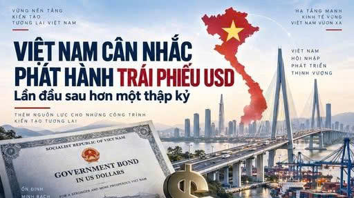 Việt Nam sẽ phát hành trái phiếu Chính phủ bằng USD ?