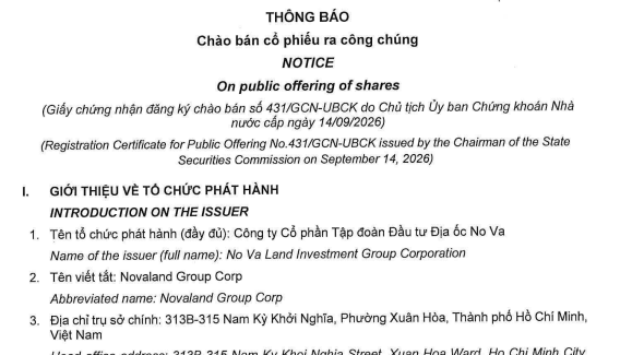 Novaland chào bán 8.000 tỷ đồng cổ phiếu cho cổ đông, lấy tiền trả nợ