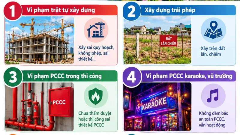 8 loại công trình vi phạm bị cắt điện, nước ở TP.HCM từ 1/10