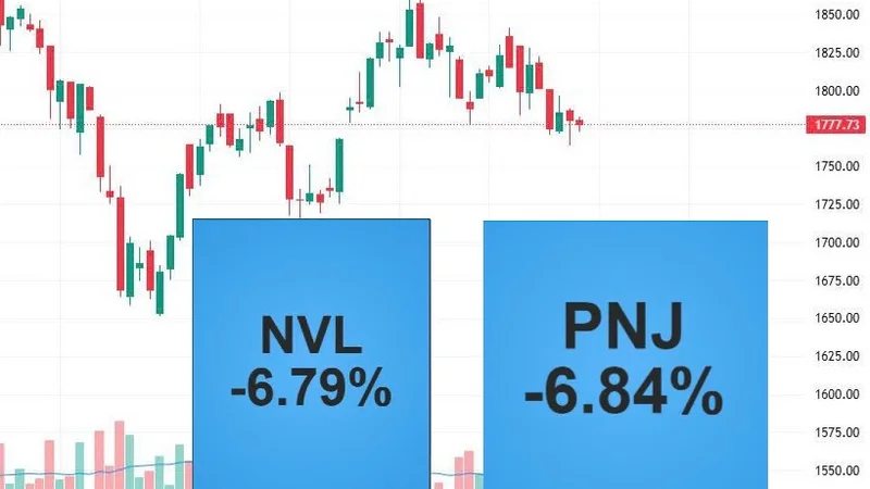PNJ, NVL GIẢM SÀN LIÊN TIẾP: RỦI RO CÓ ĐANG LAN RỘNG?
