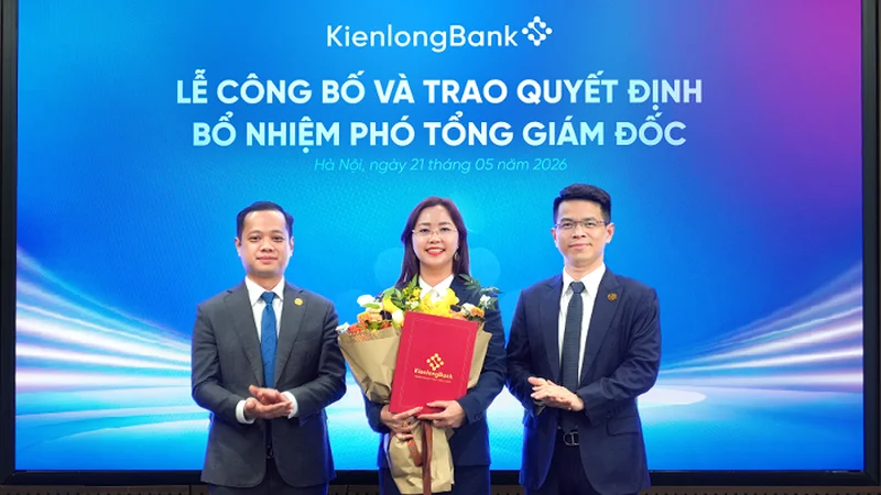 Một Phó tổng giám đốc KienlongBank bất ngờ từ nhiệm sau 3 tháng nhậm chức
