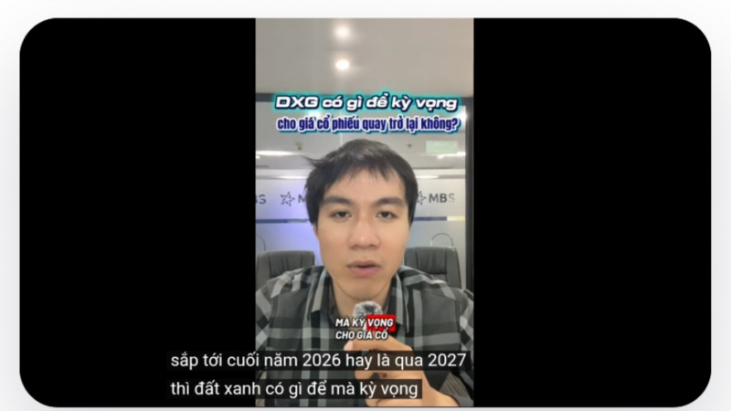 DXG có gì kỳ vọng để giá cổ phiếu quay trở lại?